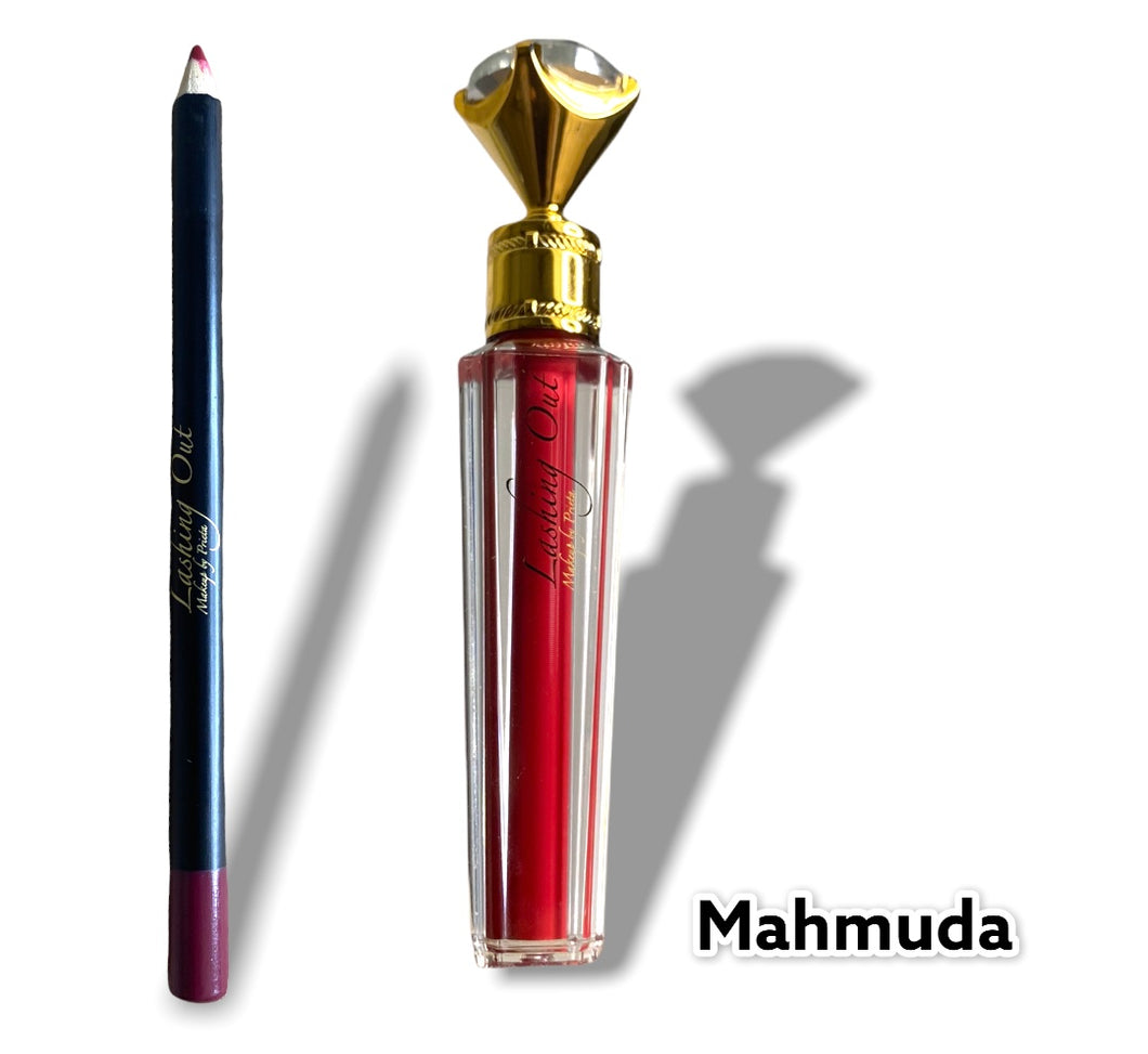 Mahmuda - ‘2 in 1’ Matte Lipstick & Lip Liner