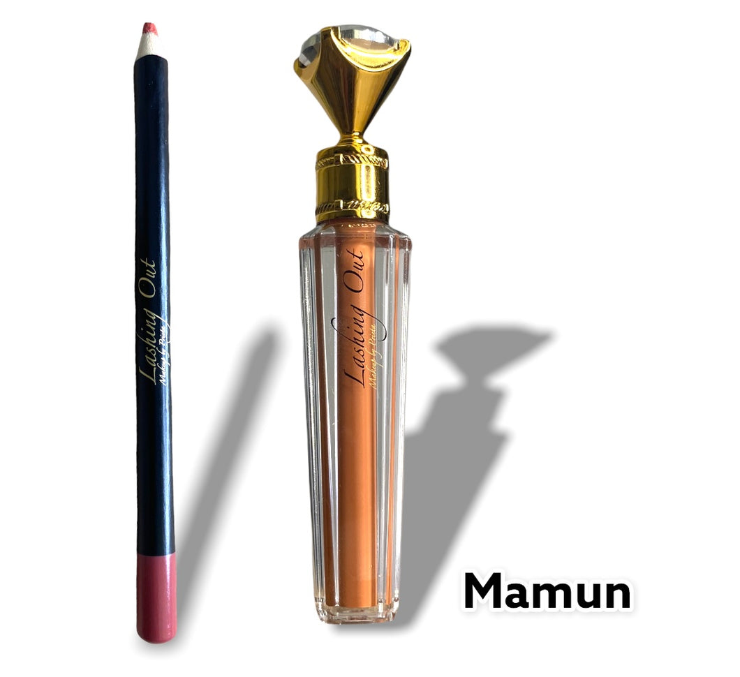 Mamun - ‘2 in 1’ Matte Lipstick & Lip Liner