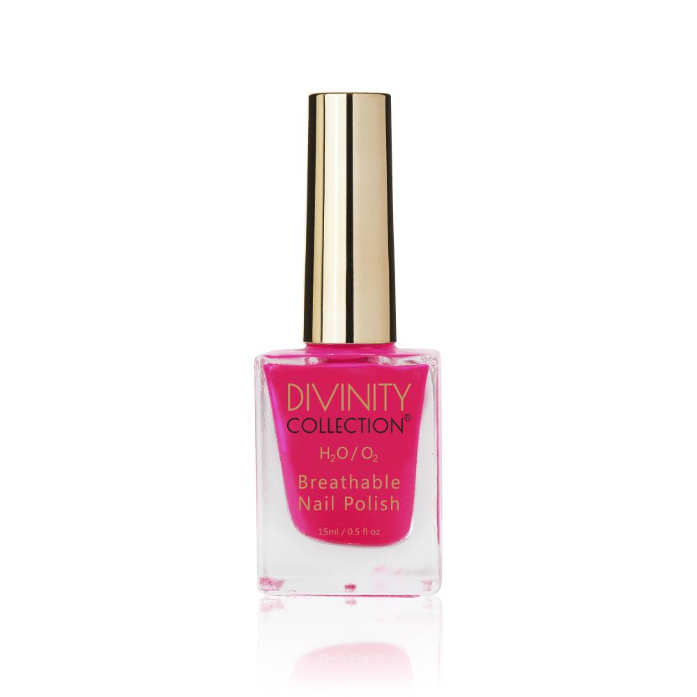NEON PINK - DIVINITY COLLECTION PERMEABLE HALAL NAIL POLISH