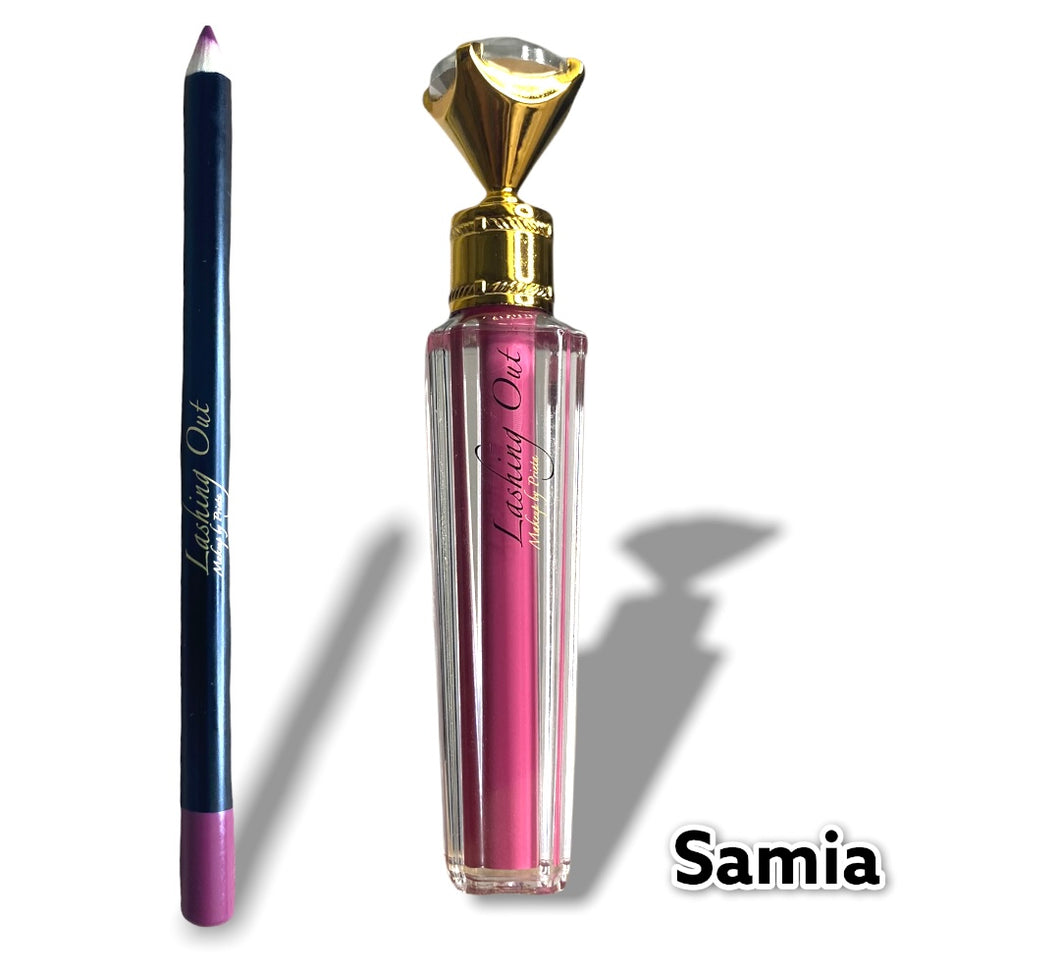 Samia - ‘2 in 1’ Matte Lipstick & Lip Liner